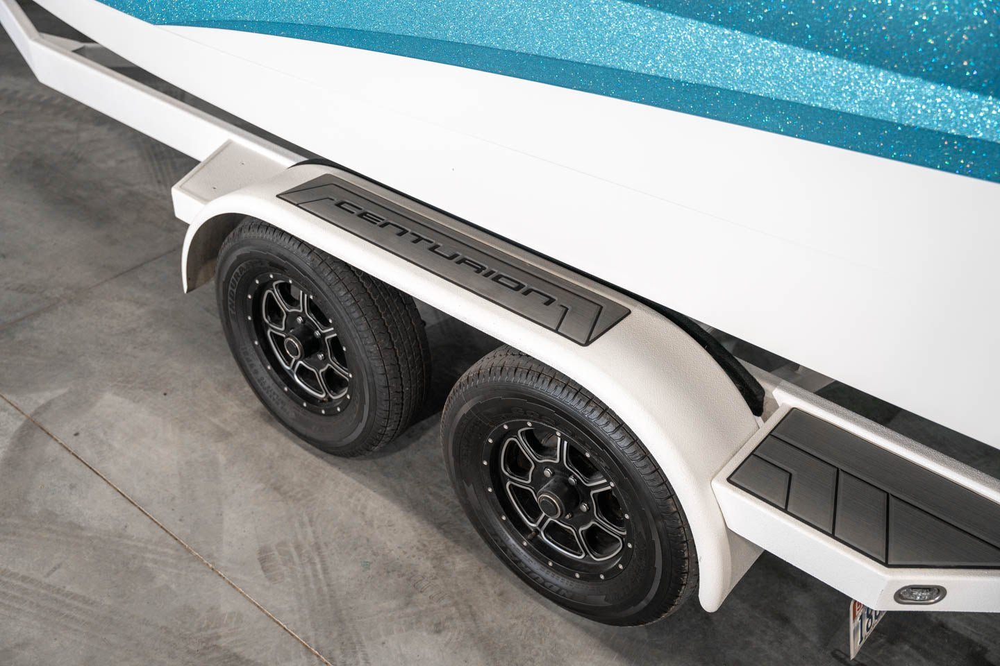 2018 Centurion Fi23 - Sky Blue Metal Flake / White - BoardCo