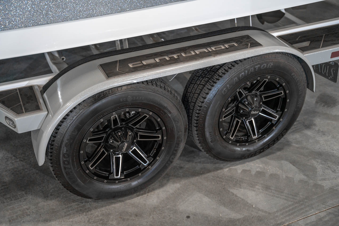 2021 Centurion Ri245 - Silver Metal Flake / White - BoardCo