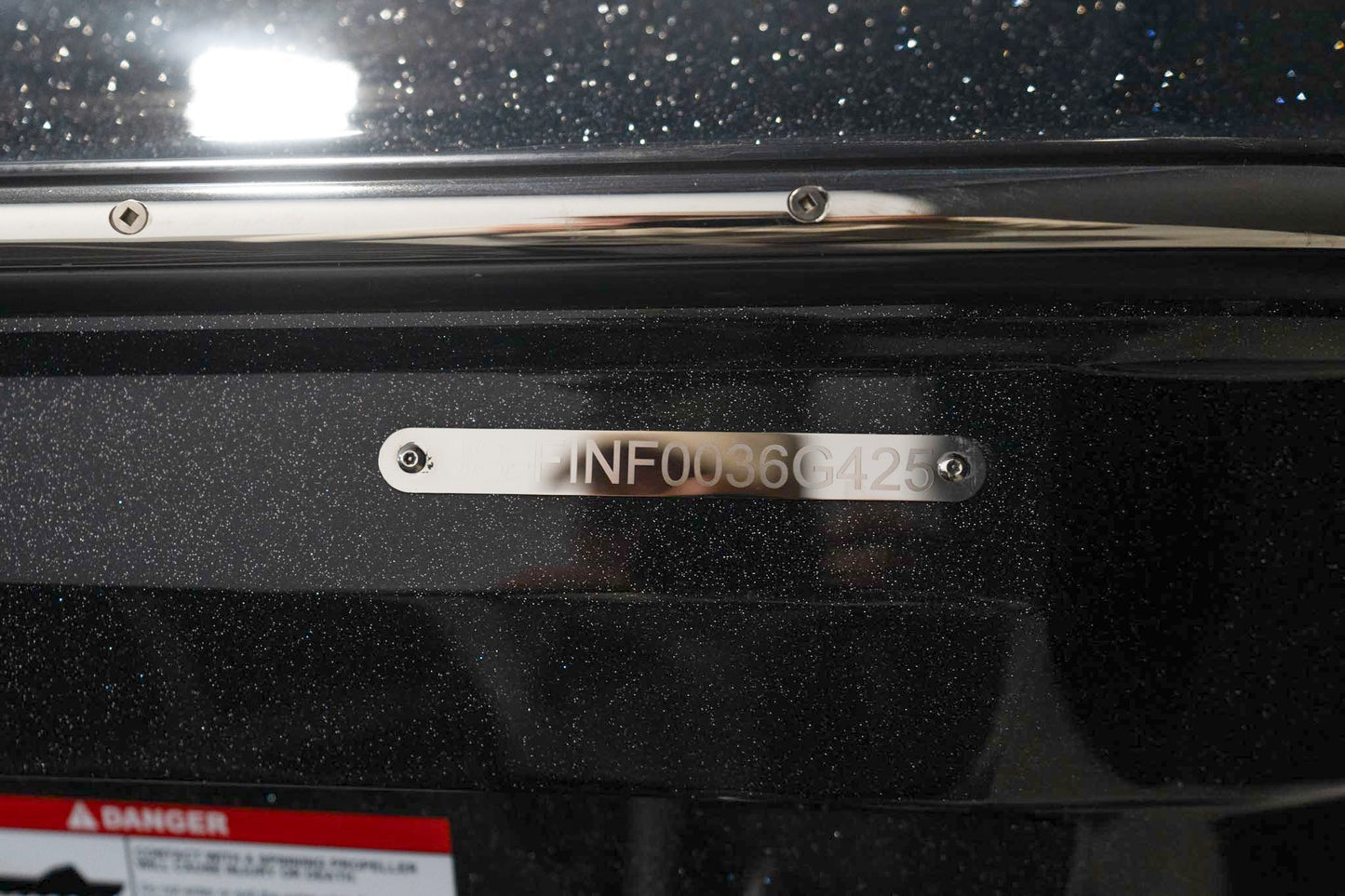 2025 Centurion Fe23 - Black Metal Flake / Onyx Black - BoardCo Boats