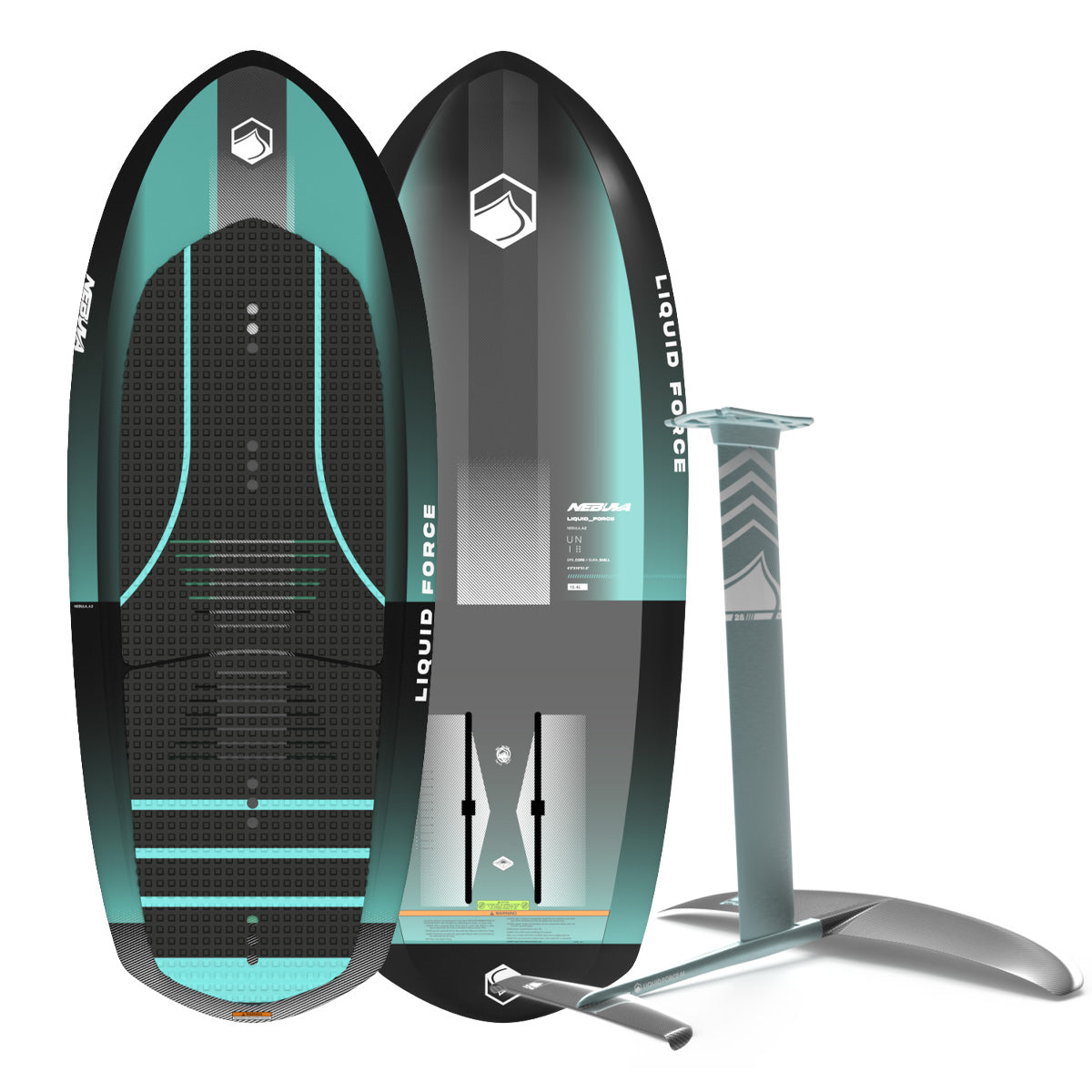 Liquid Force Nebula Foil Package 2025 with Horizon 120 Wing