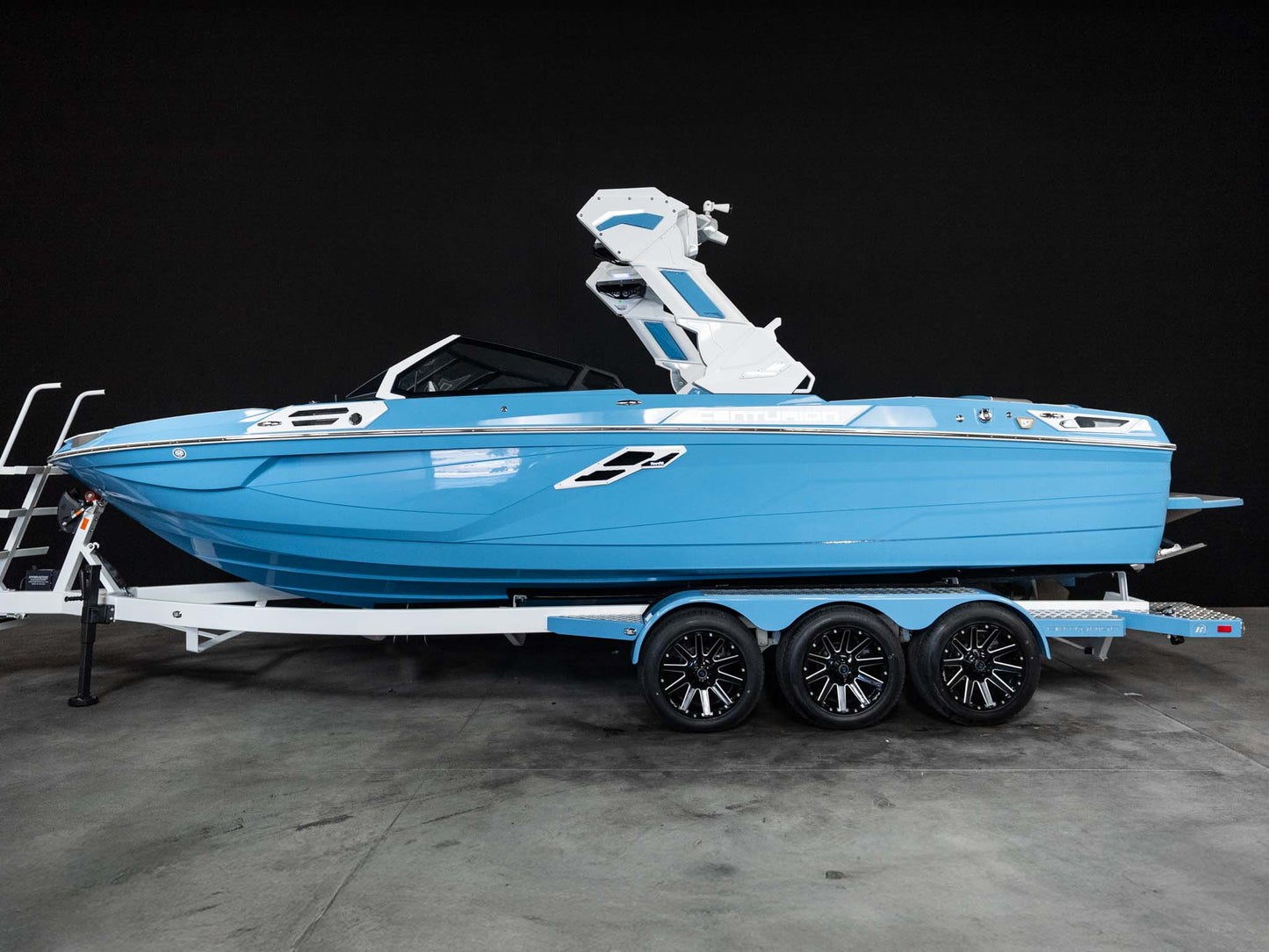 2026 Centurion Ri245 - All Mist Blue / Frost White - BoardCo Boats