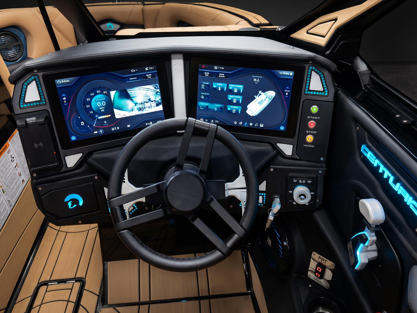 2026 Centurion Ri245 - Mist Blue Flake / Onyx Black