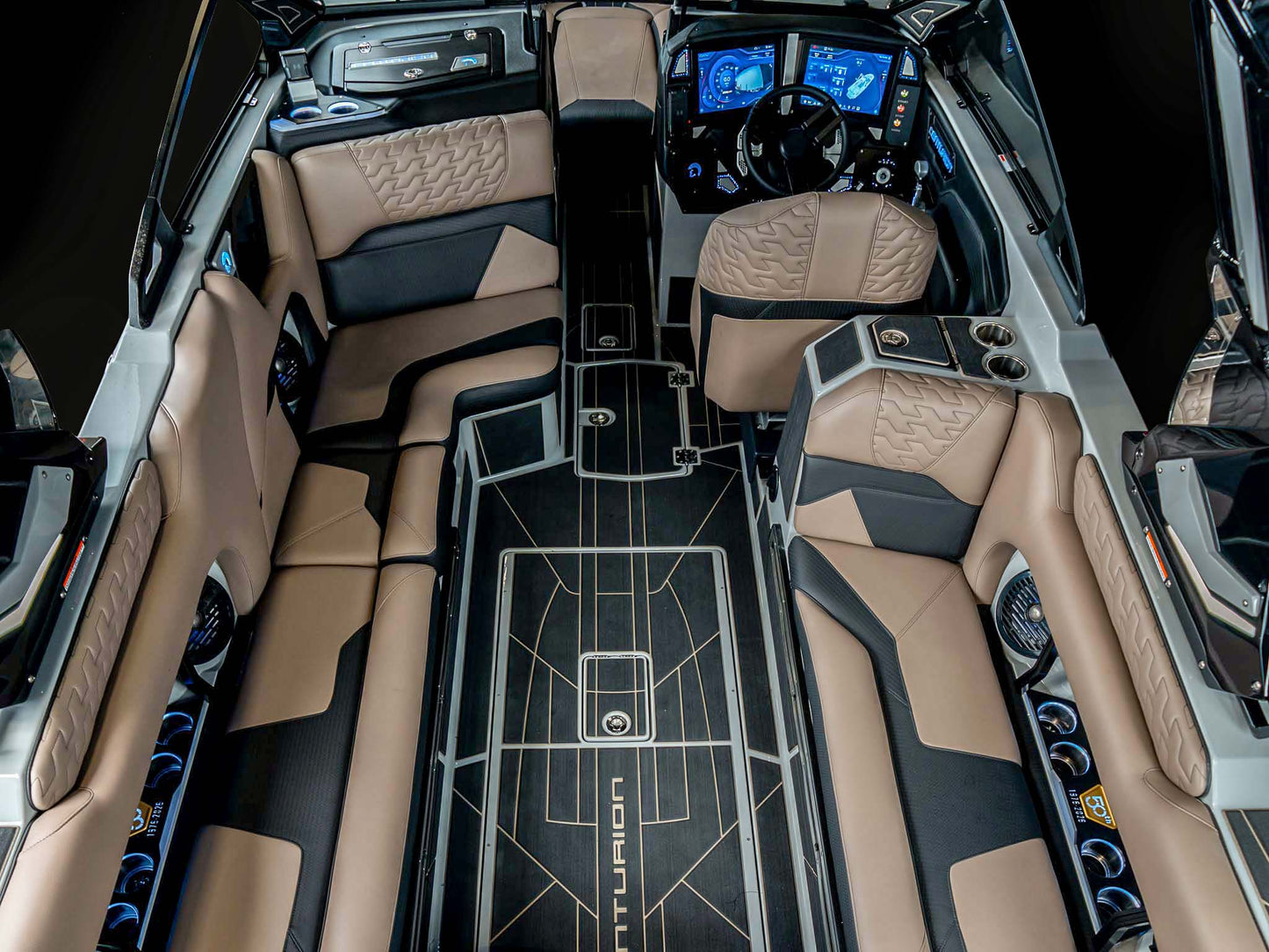 2026 Centurion Ri245 - Stone Gray / Mocha - BoardCo Boats