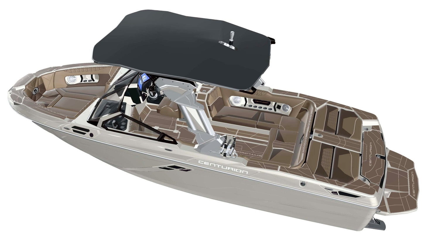 2026 Centurion Ri245 - White Frost / Mocha - BoardCo Boats