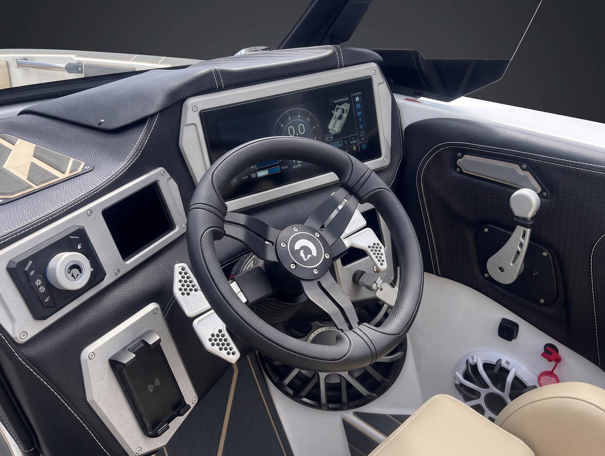 2027 Centurion Nv243 in Steel Blue Metal Flake w/ Tan interior