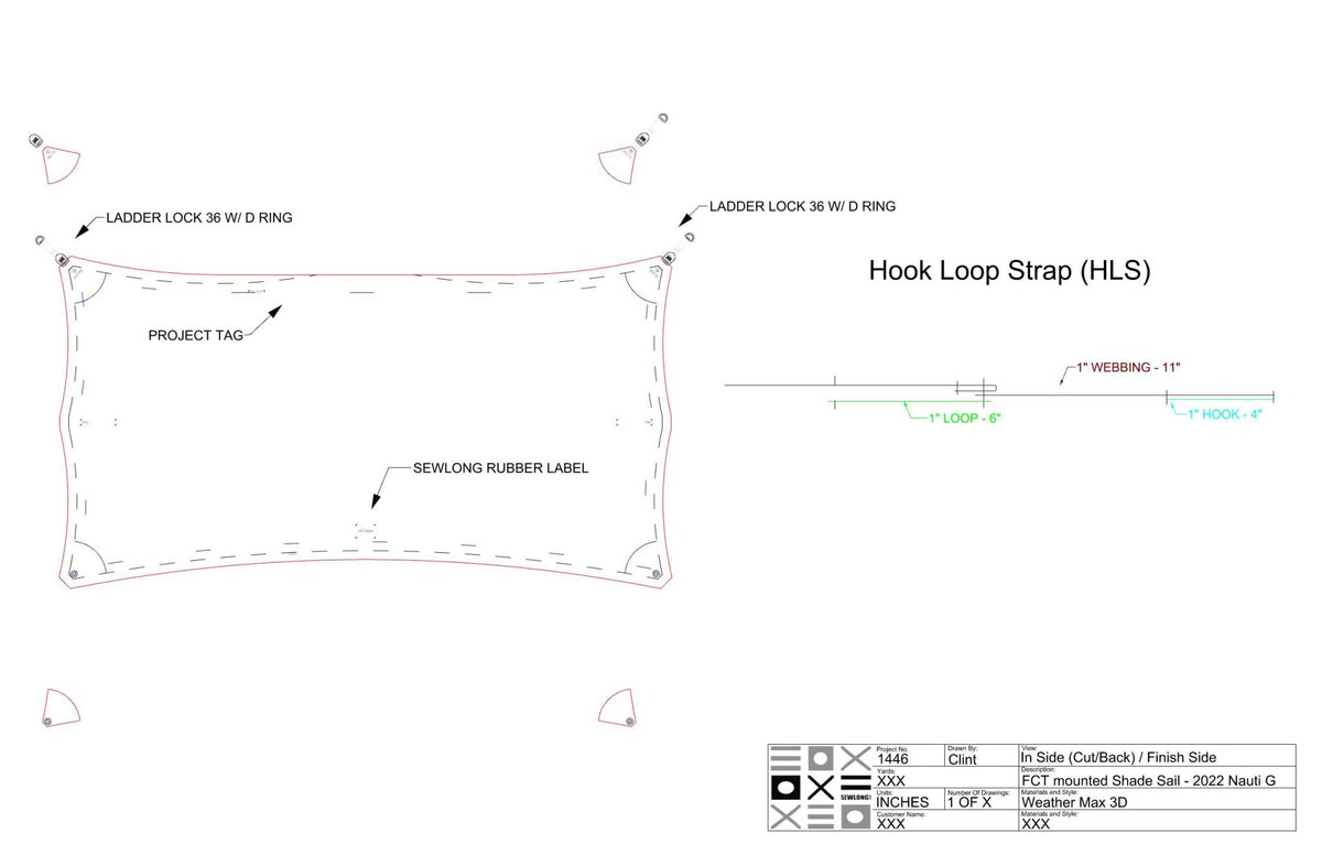 5' Nautique G Folding Canopy Top Mounted Shade Sail (97" - 99" Wide) - BoardCo