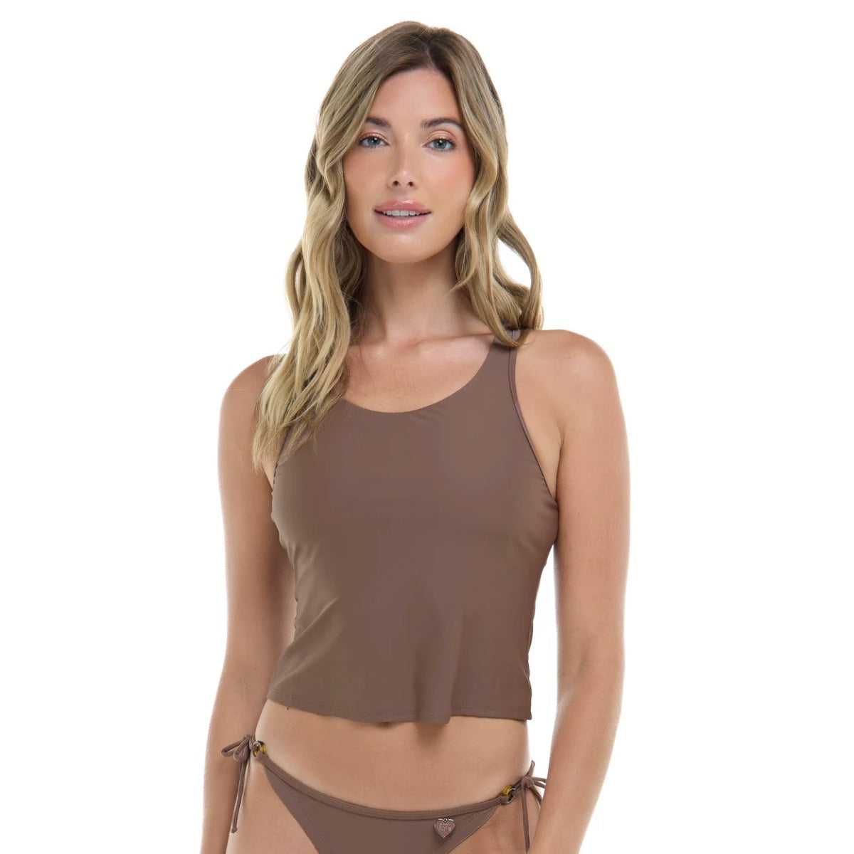 Body Glove Smoothies Reva Crop Top in Latte