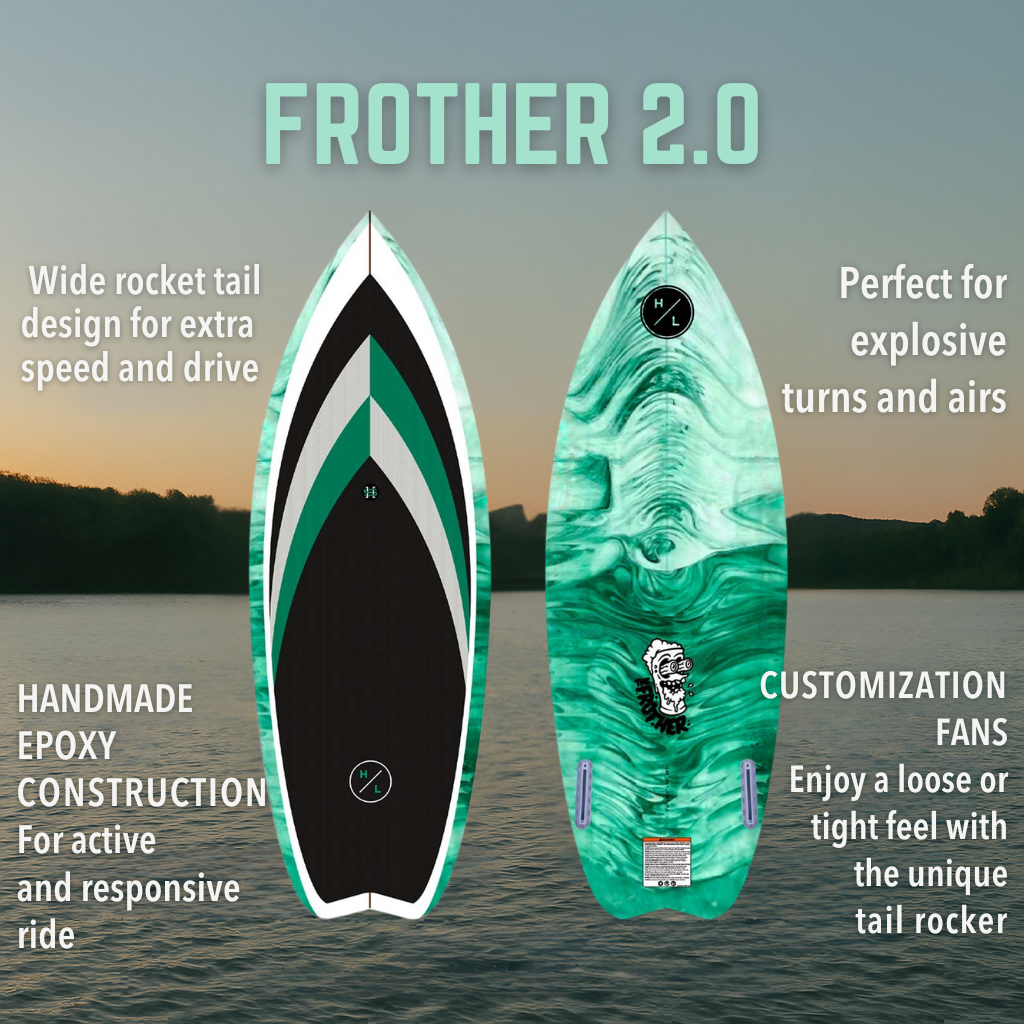 Hyperlite Frother 2.0 Wakesurf Board 2025