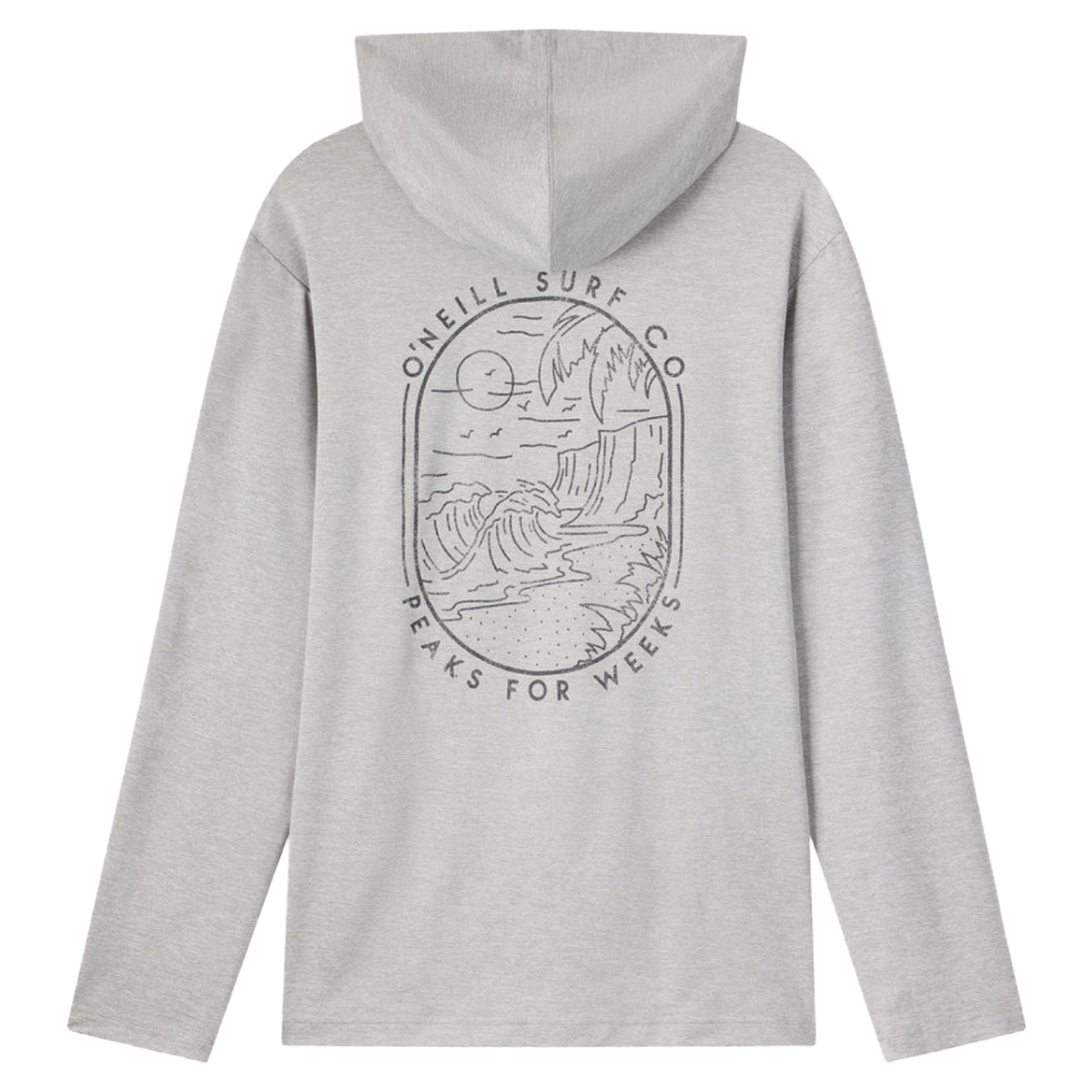 O'Neill TRVLR UPF Hooded Cliffs Long Sleeve Pullover