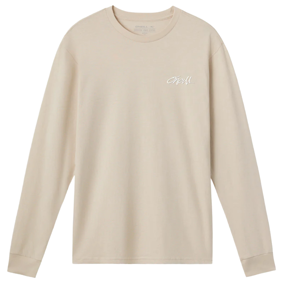 O'Neill Home Grown Long Sleeve Tee in Light Khaki
