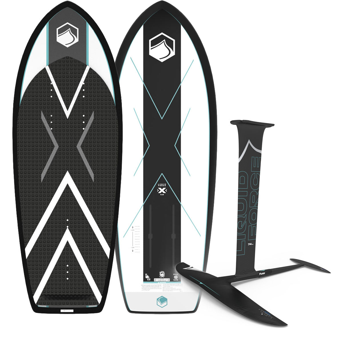 Liquid Force X / Stratus Carbon 1100 Fuselock Wake Foil Package 2026