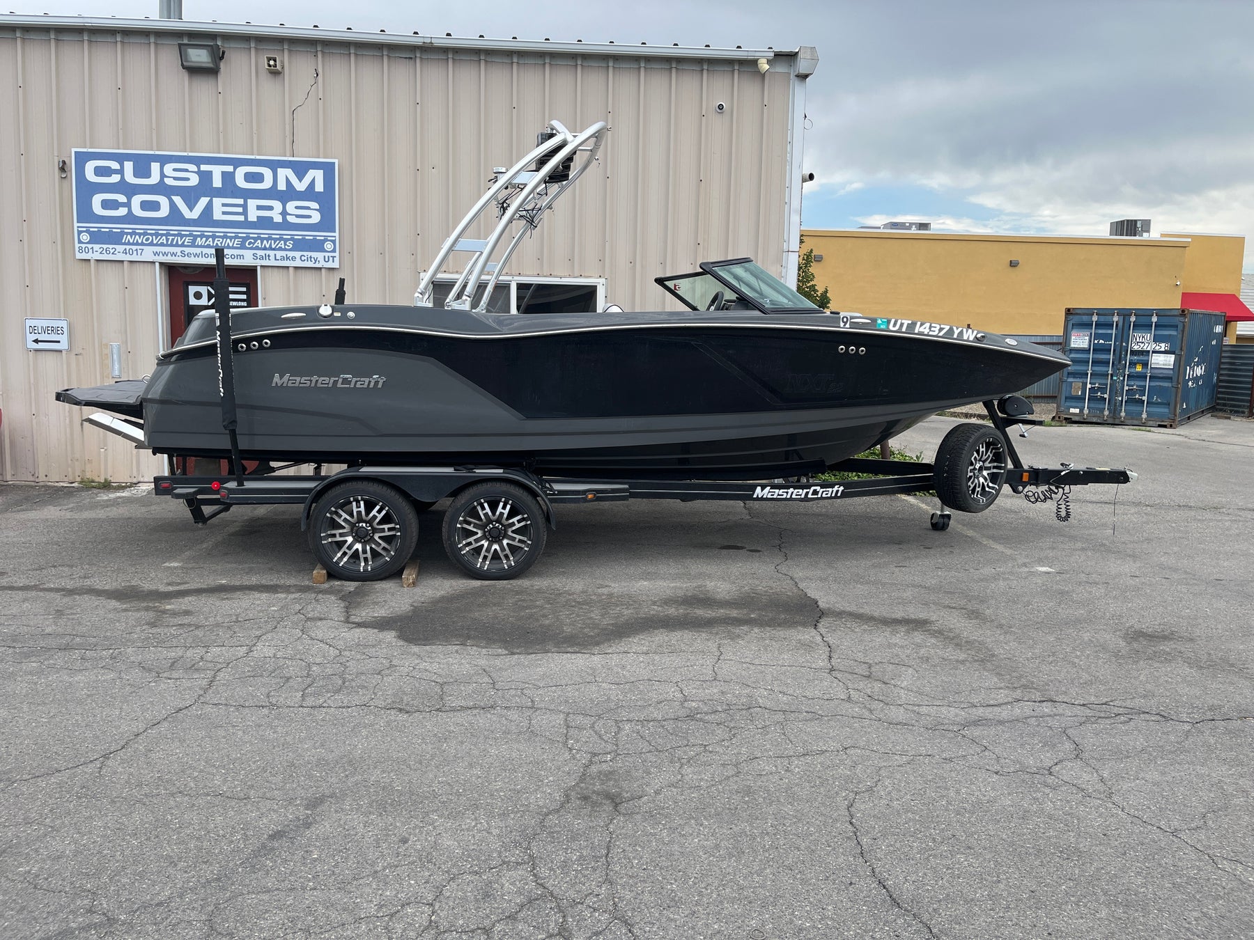 MasterCraft NXT Fwd Facing Arch Folding Canopy Top