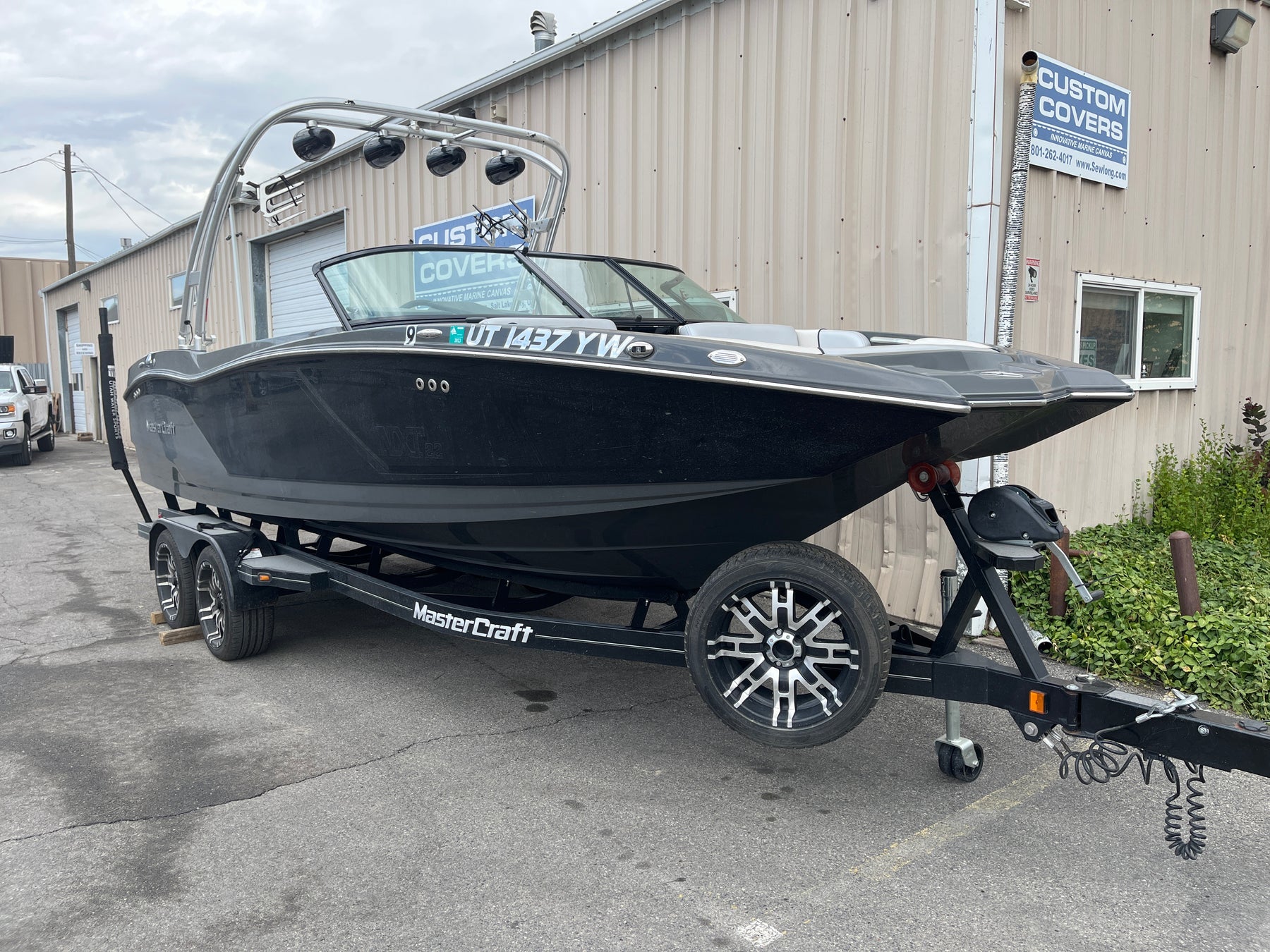 MasterCraft NXT Fwd Facing Arch Folding Canopy Top