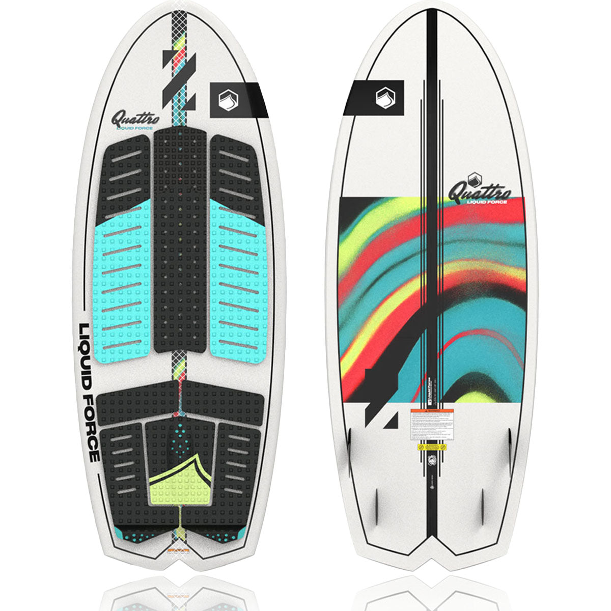 Liquid Force Quattro Wakesurf Board 2026