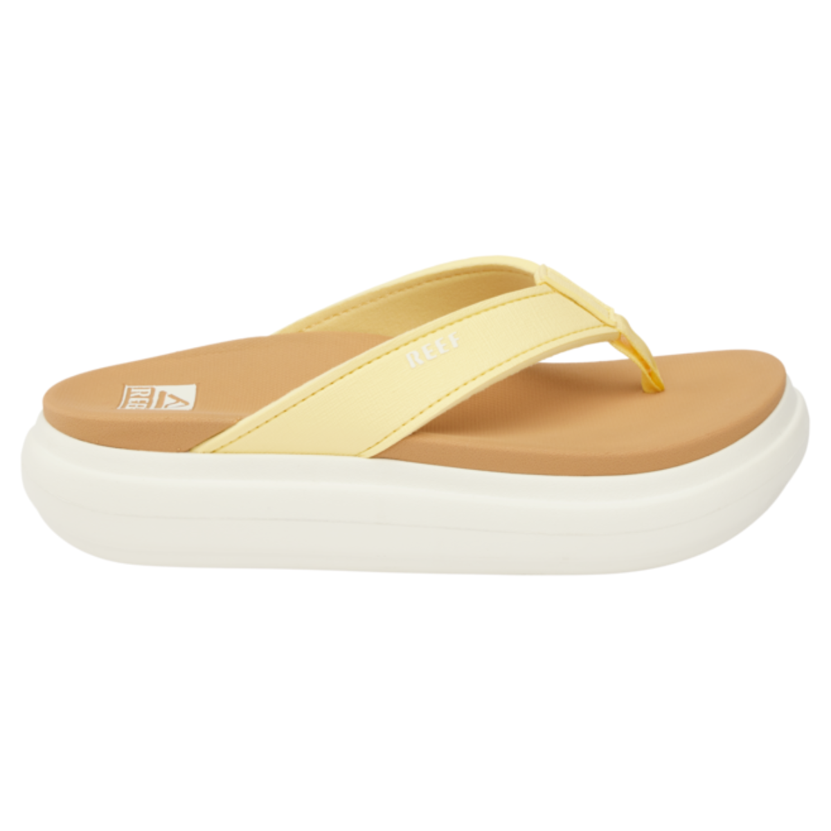 Womens Sandals Reef Yellow Flip Flops Reef Cushion Bondi Women's