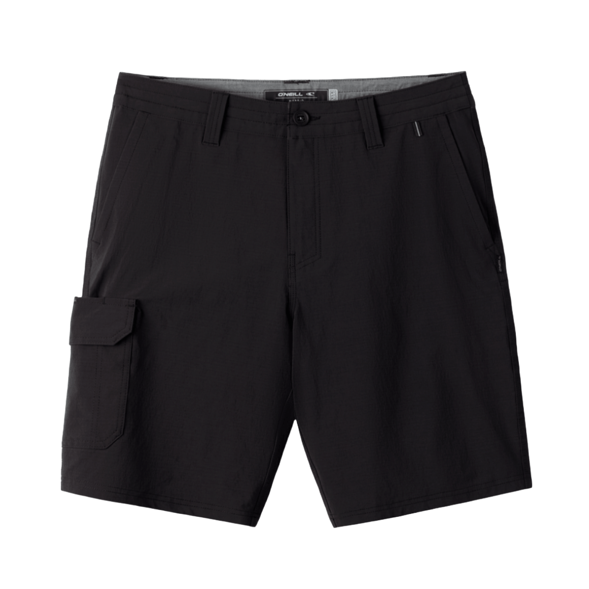 O'Neill TRVLR Cargo 20" Hybrid Shorts in Black
