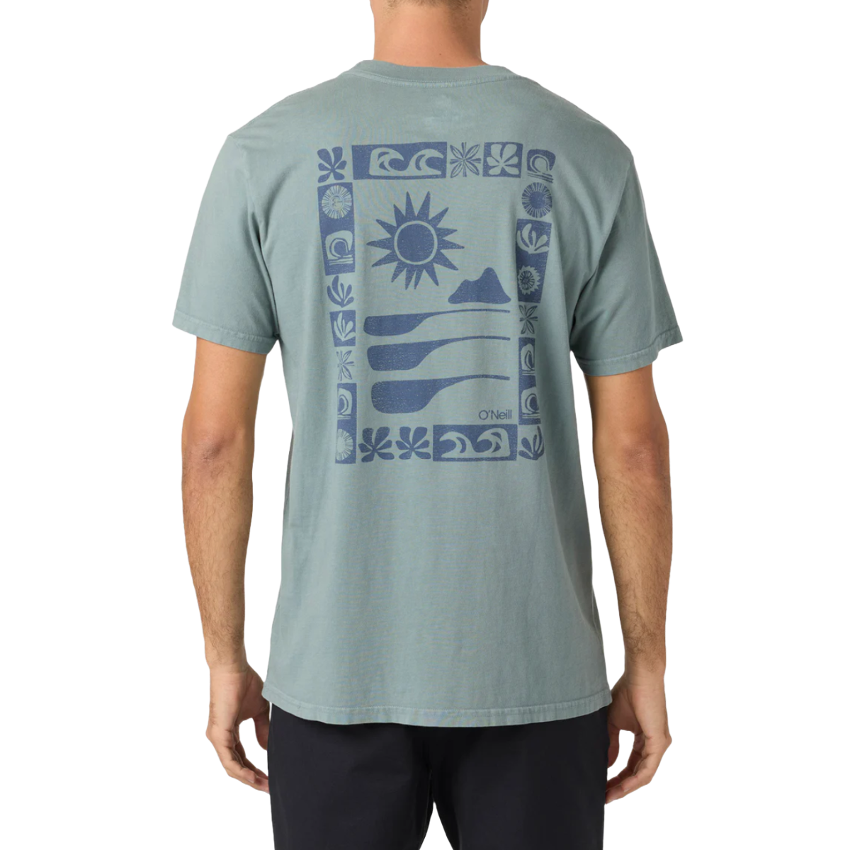 O'Neill OG Block Tee in Stormy Sea