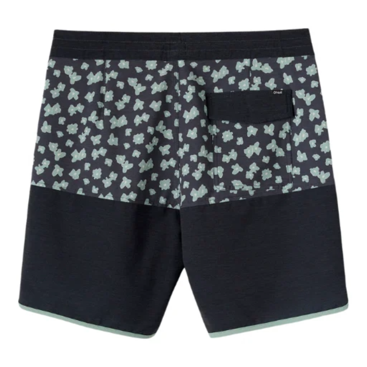 O'Neill OG Block Scallop Cruzer 18" Boardshort in Black