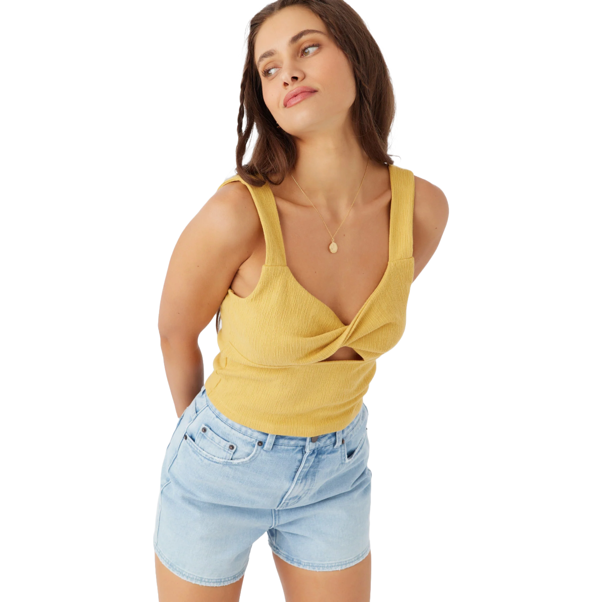 O'Neill Eisley Short in Light Indigo Beach