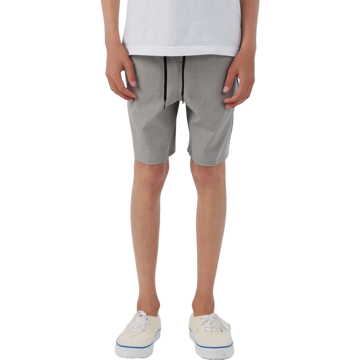 O'Neill Reserve E-Waist 16'' Boy's Boardshort in Light Grey