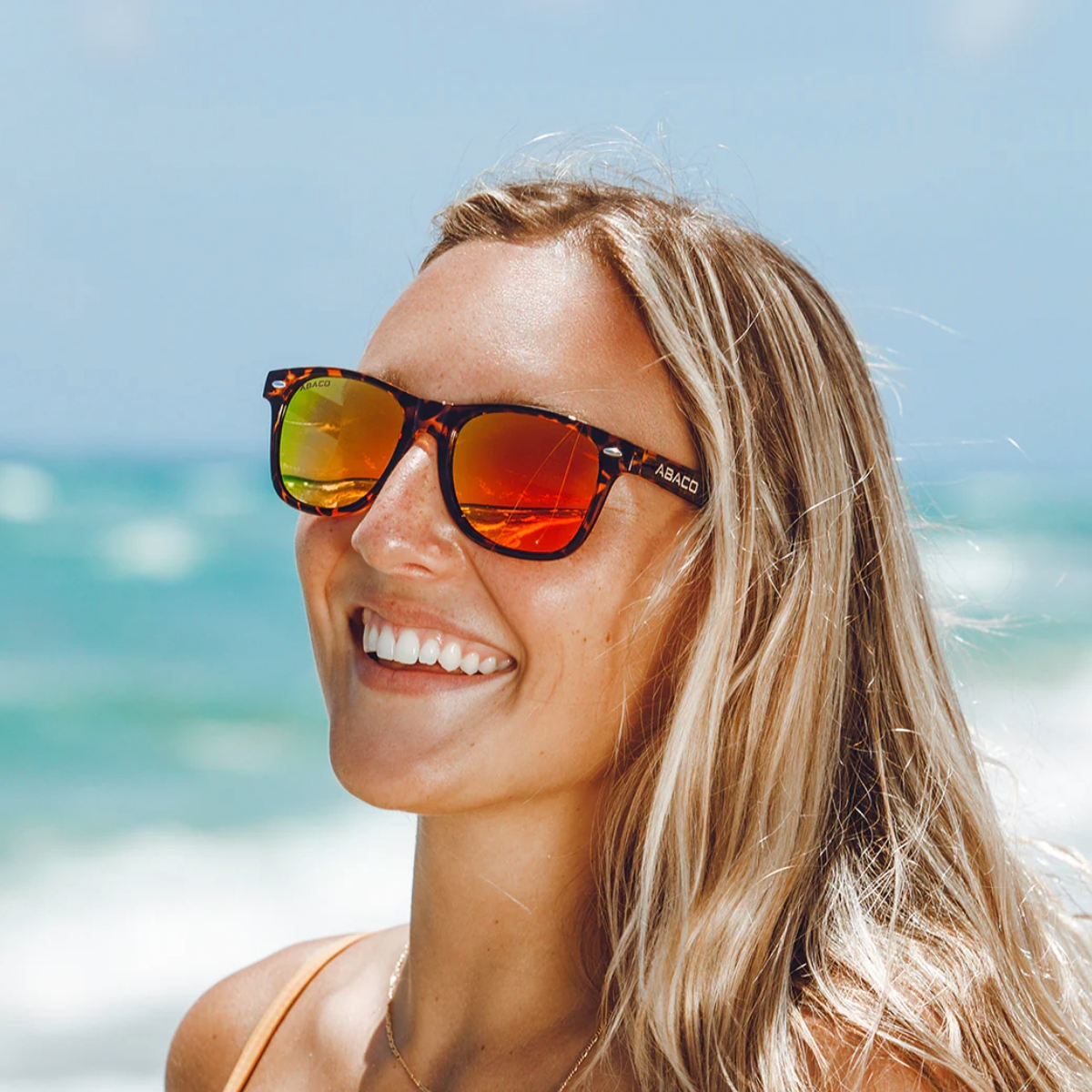 Abaco Waikiki Sunglasses in Tortoise/Sunset