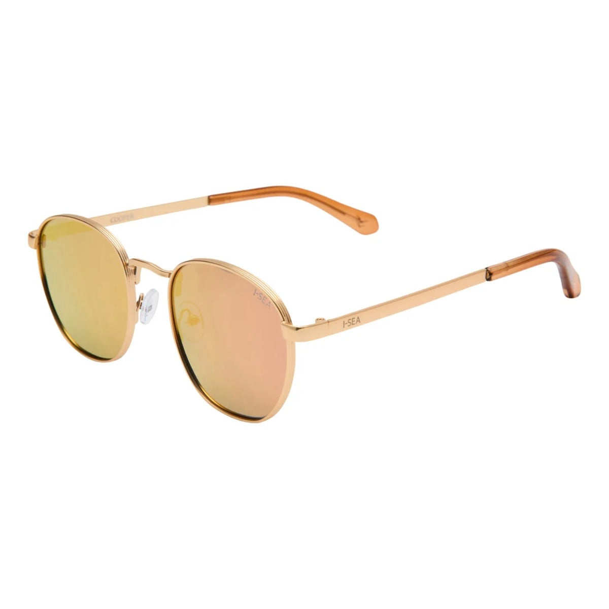 I-Sea Cooper Sunglasses in Gold/ Copper