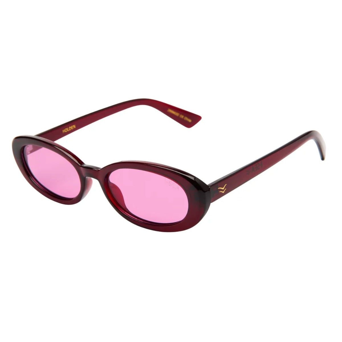I-Sea Holden Sunglasses in Cherry/ Rose
