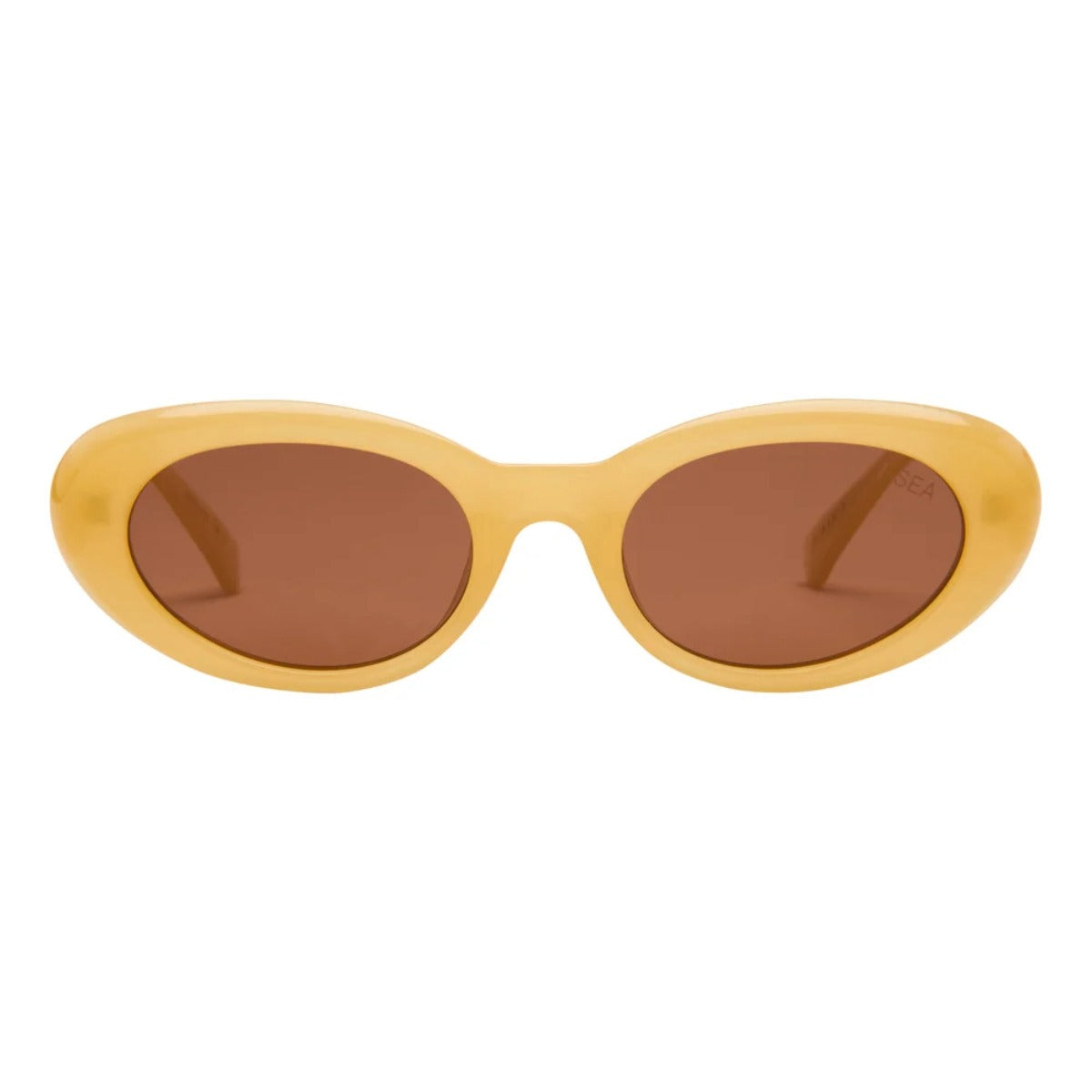 I-Sea Jagger Sunglasses in Lemon/ Brown
