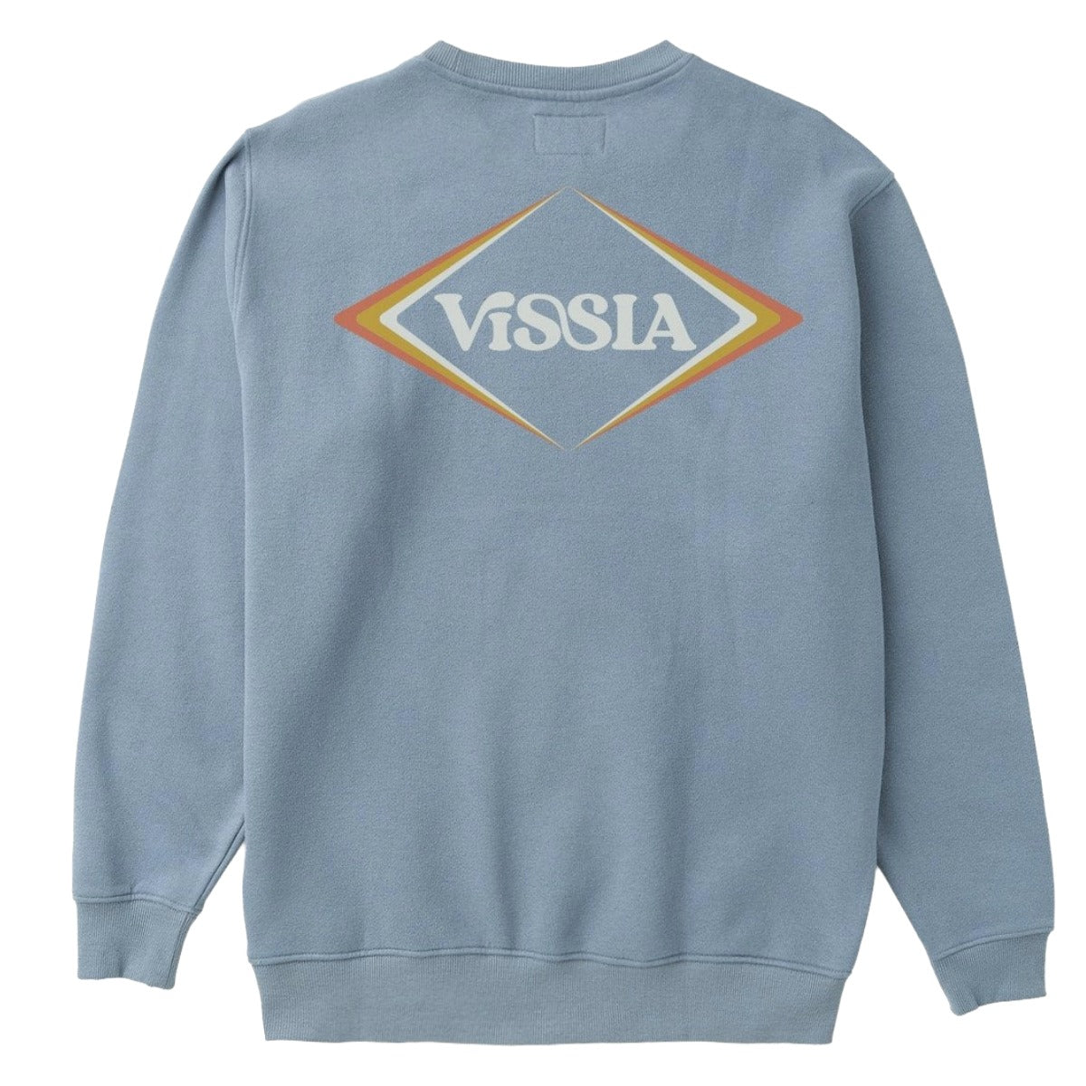 Vissla Offshore Eco Crew in Faded Denim
