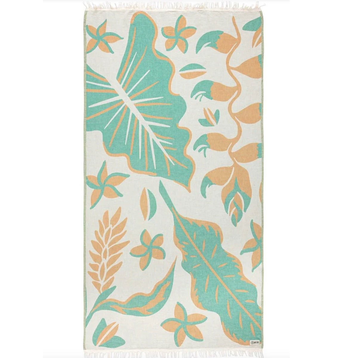 Sand Cloud Bora Bora Towel in Tropical Leaves