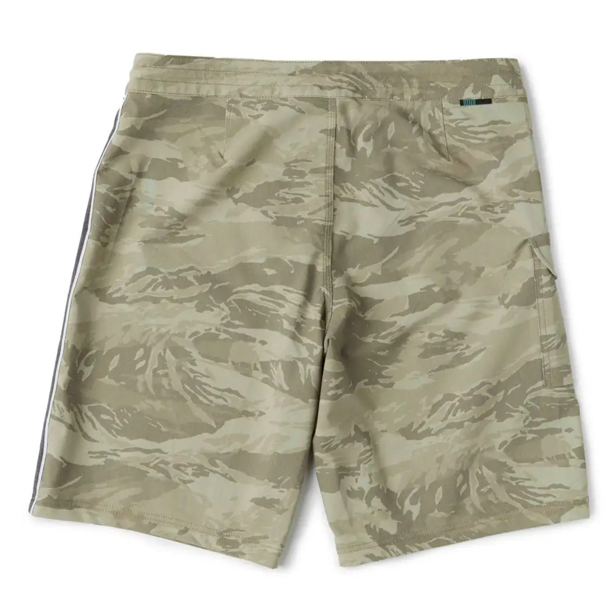 Vissla Long Sets 21" Boardshorts in Khaki Camo