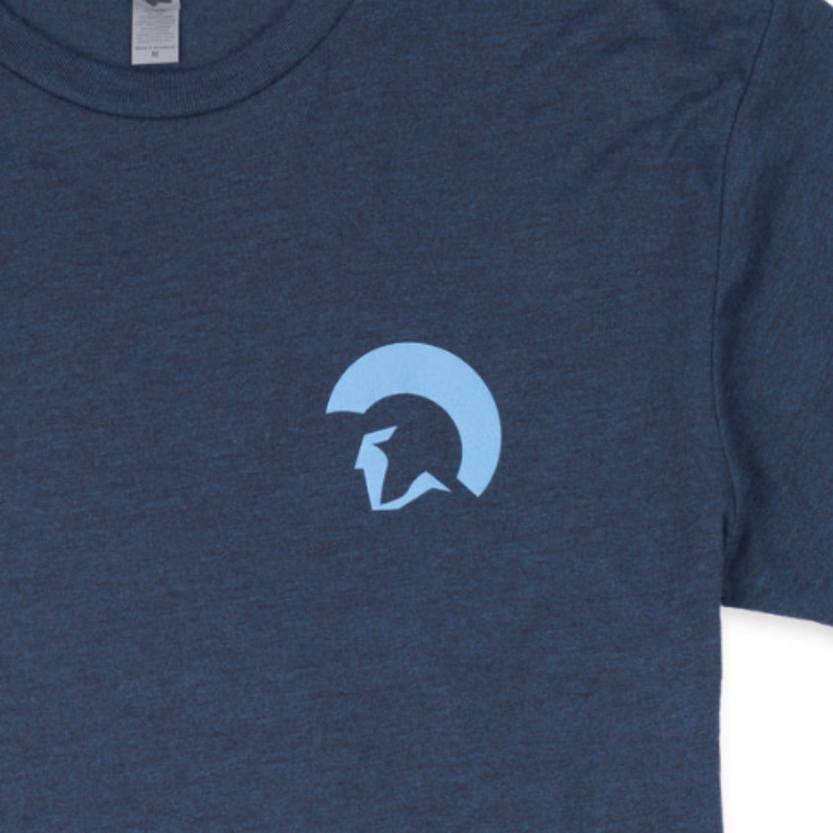 Centurion Flag Style Tee in Legion Blue