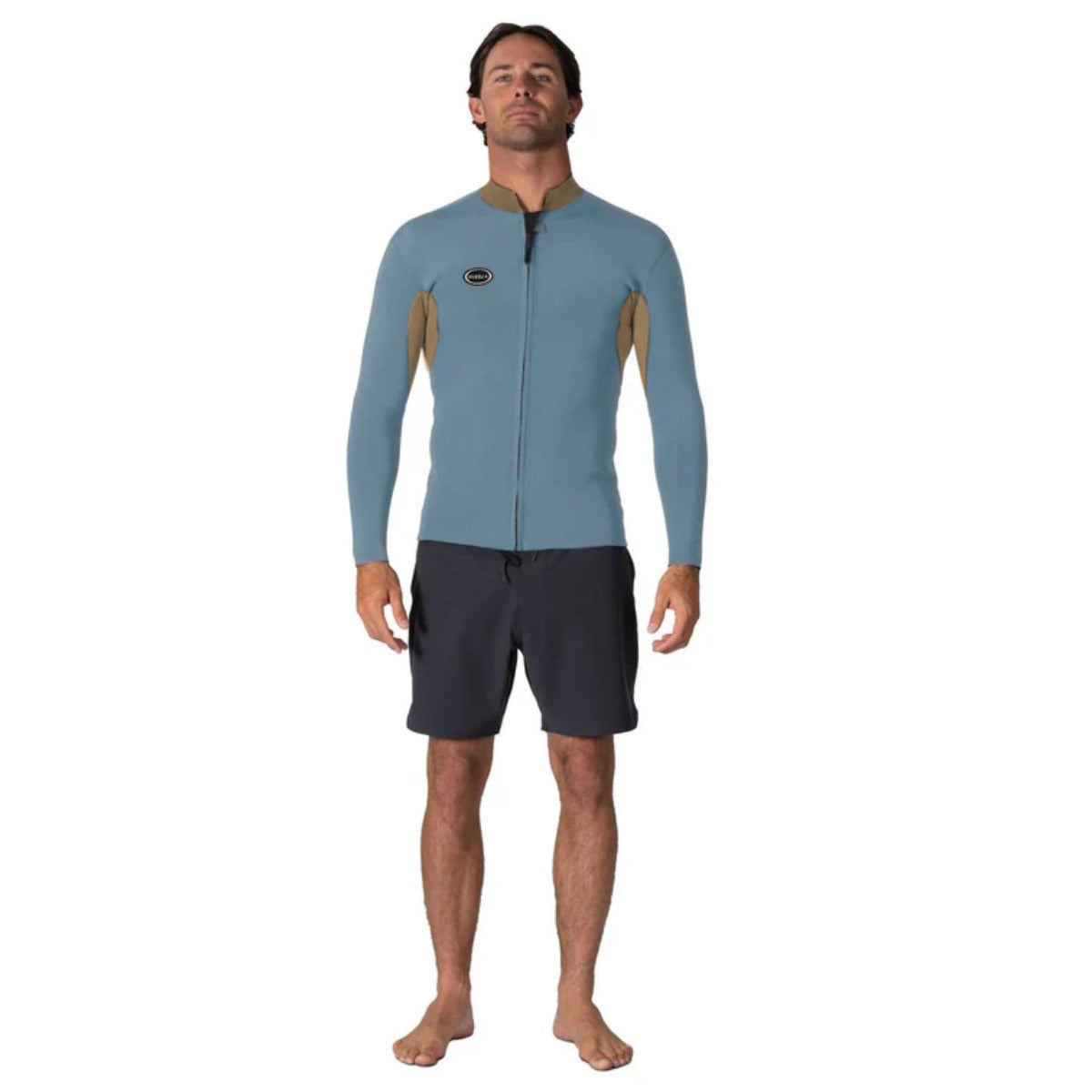 タッパー　VISSLA 2mm サイズM Vissla 2mm Solid Sets Front Zip Jacket in Blue Haze – BoardCo
