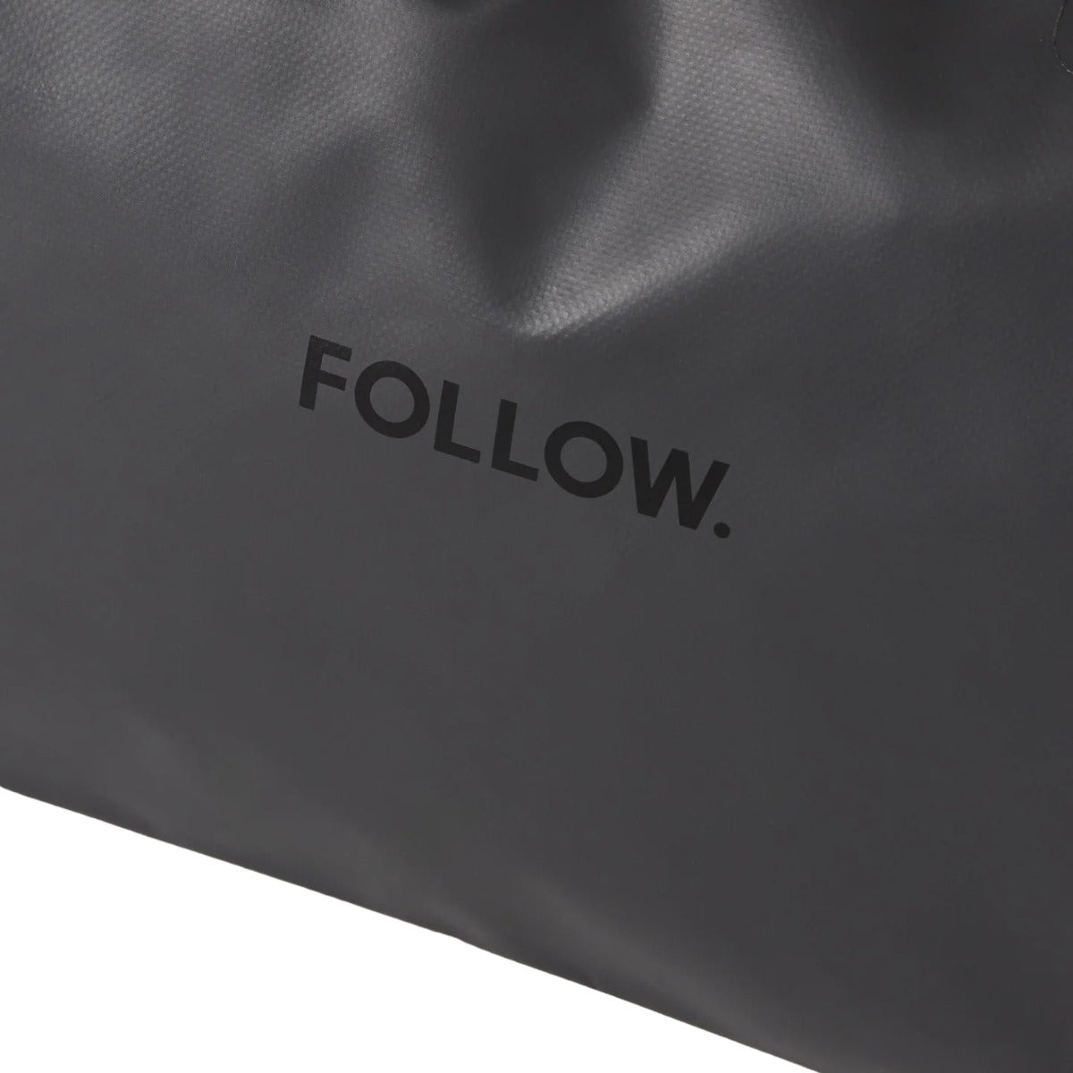 Follow Life Tote Bag in Charcoal