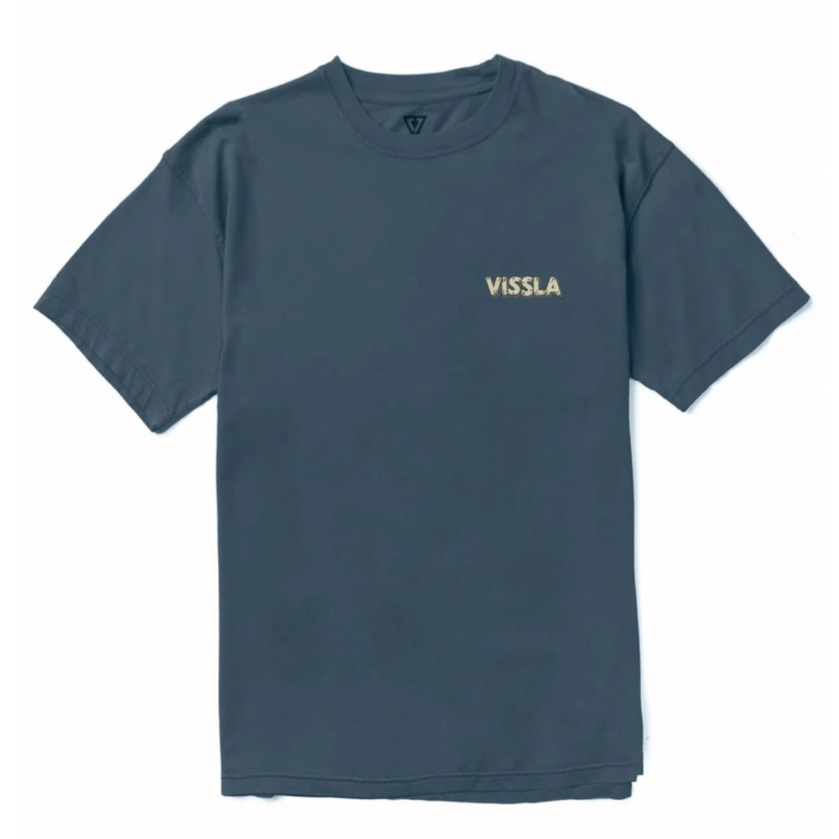Vissla Cutting Edge Kids Tee in Light Navy