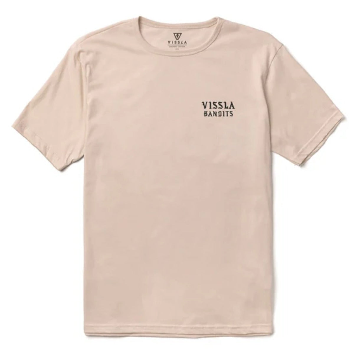 Vissla Bandit Organic Tee in Bone