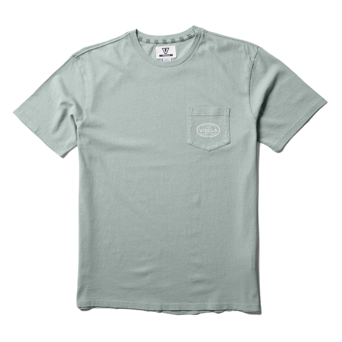 Vissla Buckled Short Sleeve Pocket Tee-AGA