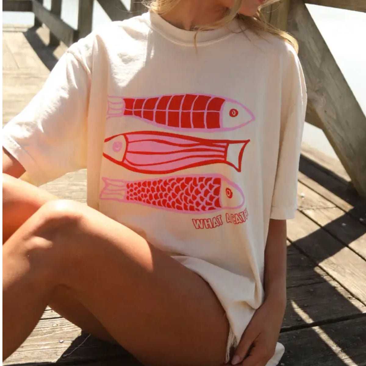 Charlie Southern What A Catch Fish Tee