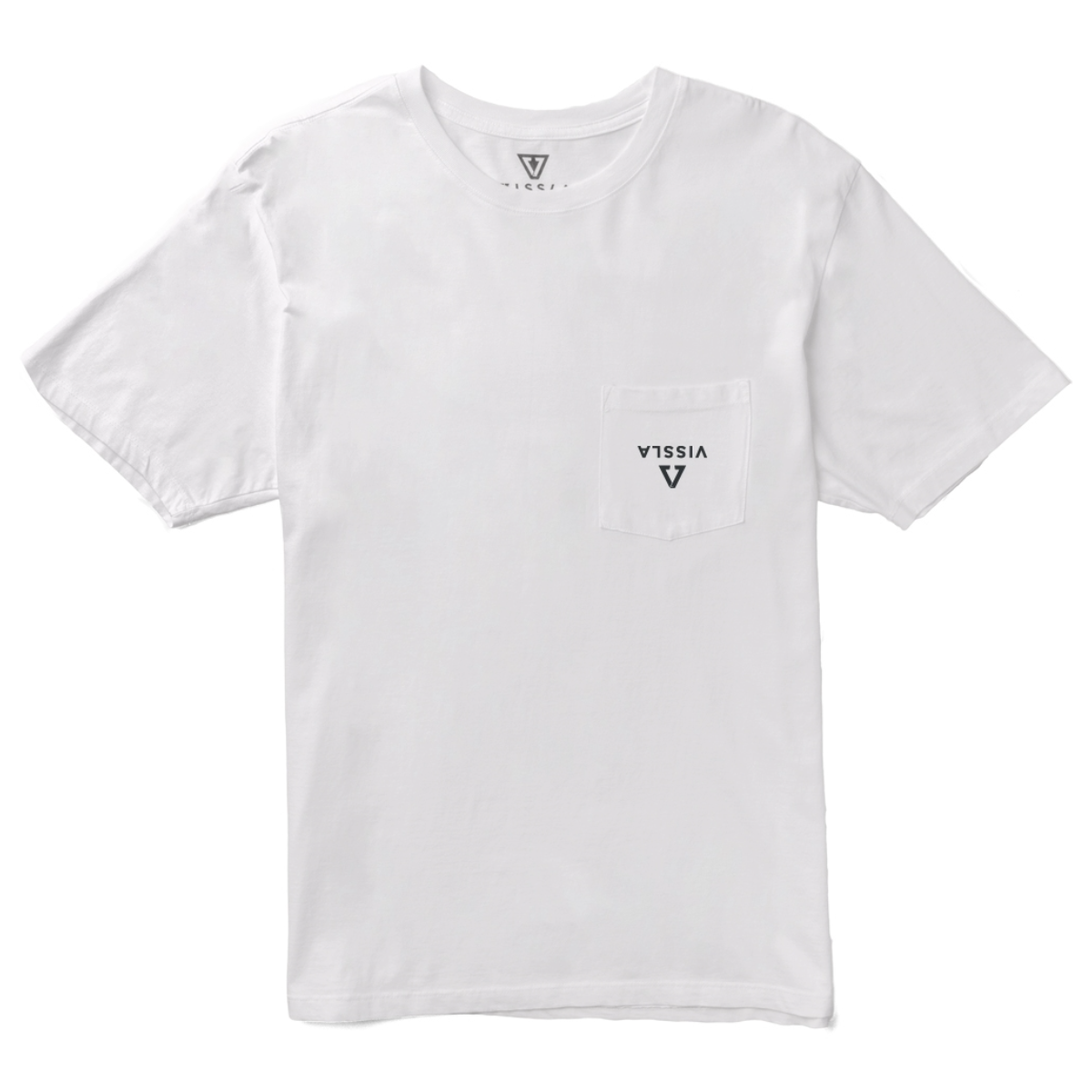 Vissla Premium Stoke Premium Pocket Tee in White