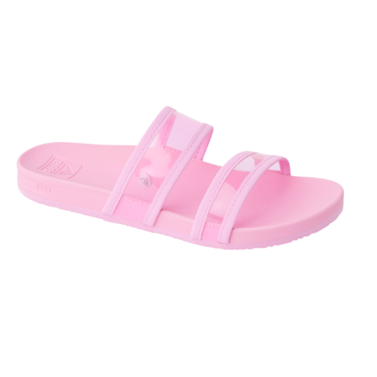 Reef Cushion Vista Kids Sandal in Jelly Pink