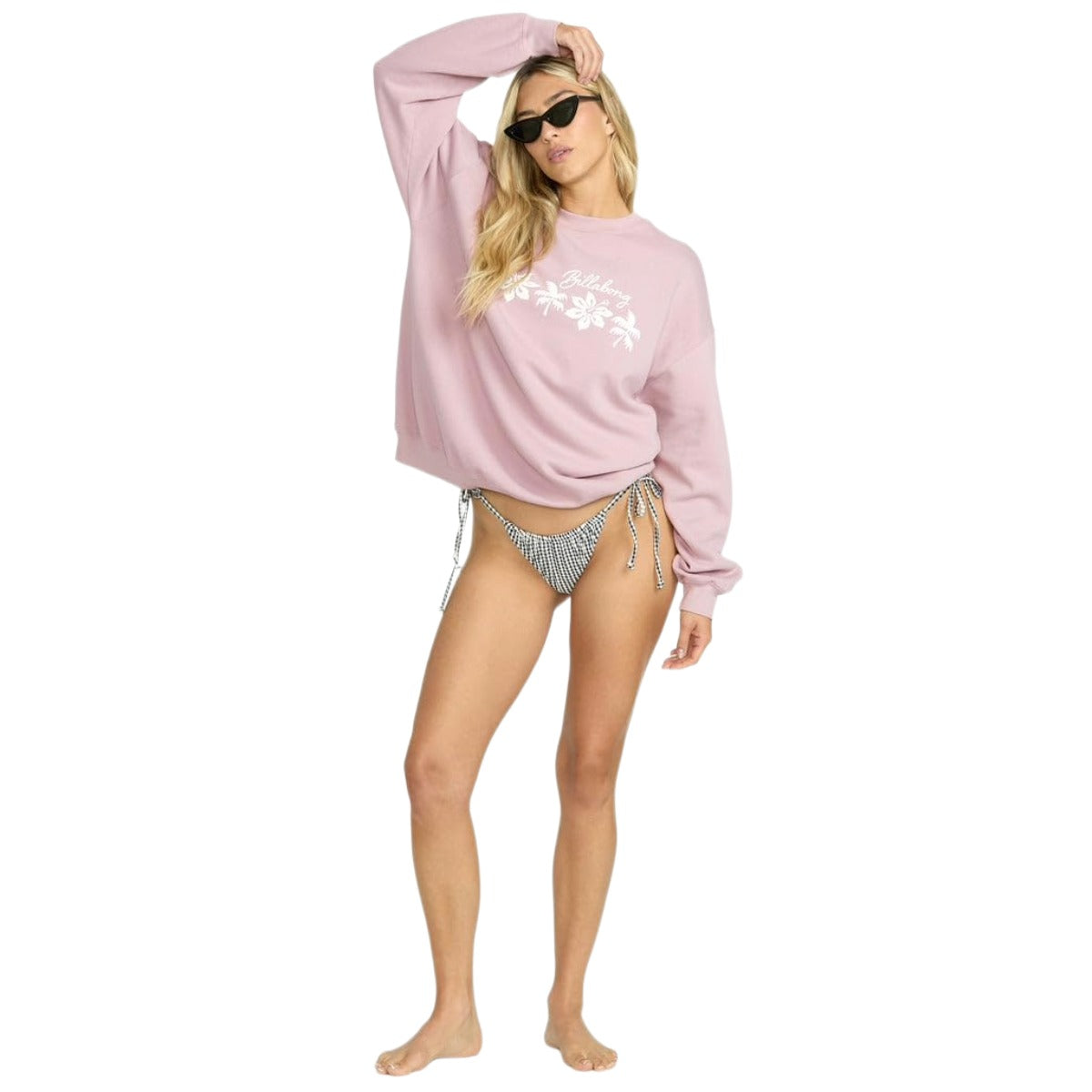 Billabong Ride In Crew Sweatshirt in Hazel