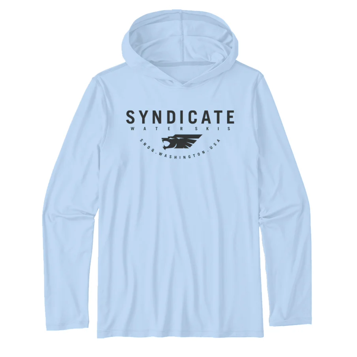 HO Syndicate Sun Shield Hoodie in Sky Blue