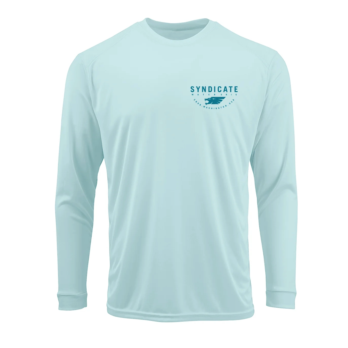 HO Syndicate Sun Shield LS Crew in Aqua Mint