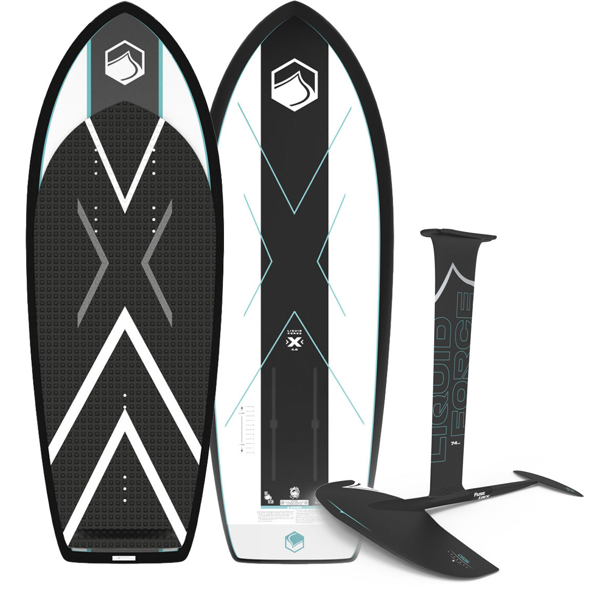 Liquid Force X / Horizon Carbon 1550 Fuselock Wake Foil Package 2026