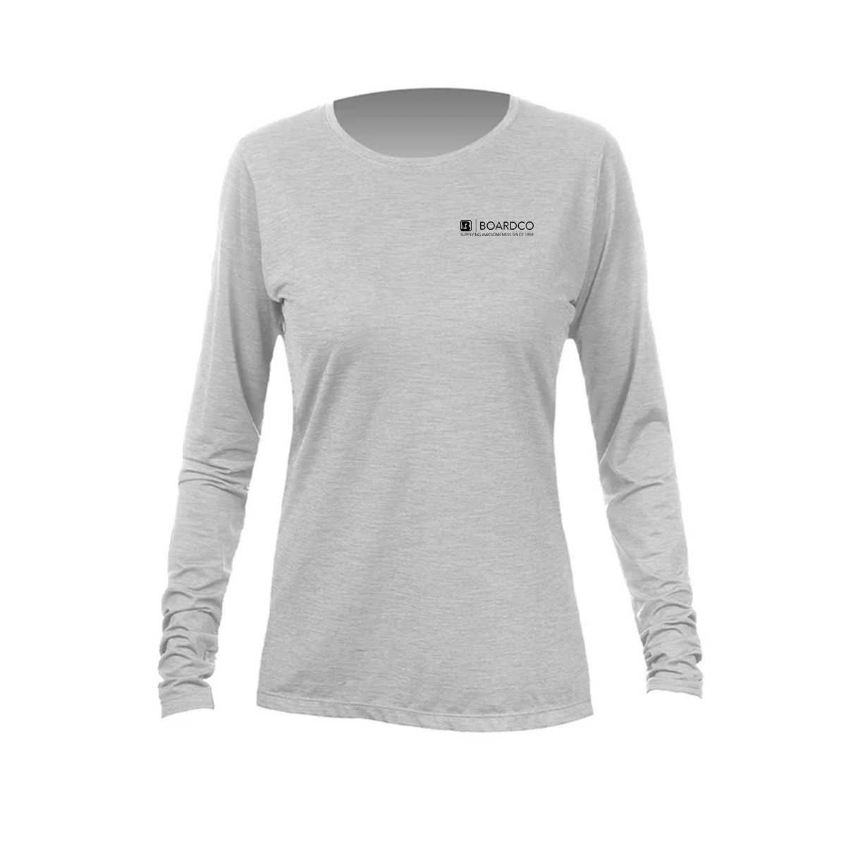 Anetik BoardCo Flight Tech Long Sleeve in Alloy Heathered - BoardCo