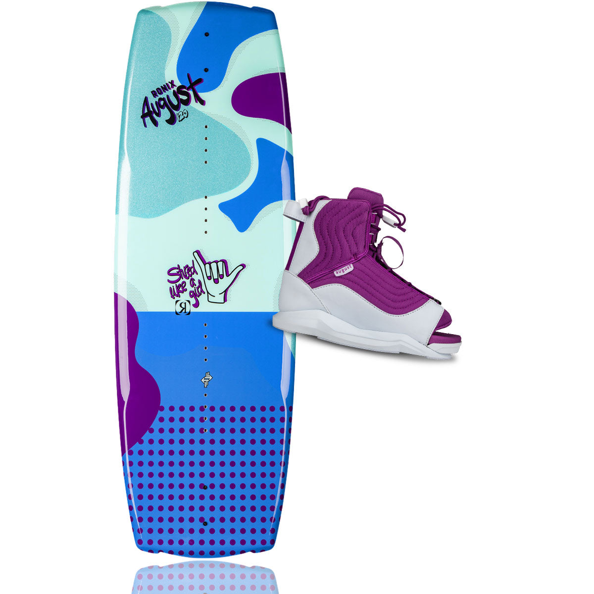 Ronix August w/ August Girl's Wakeboard Package 2026