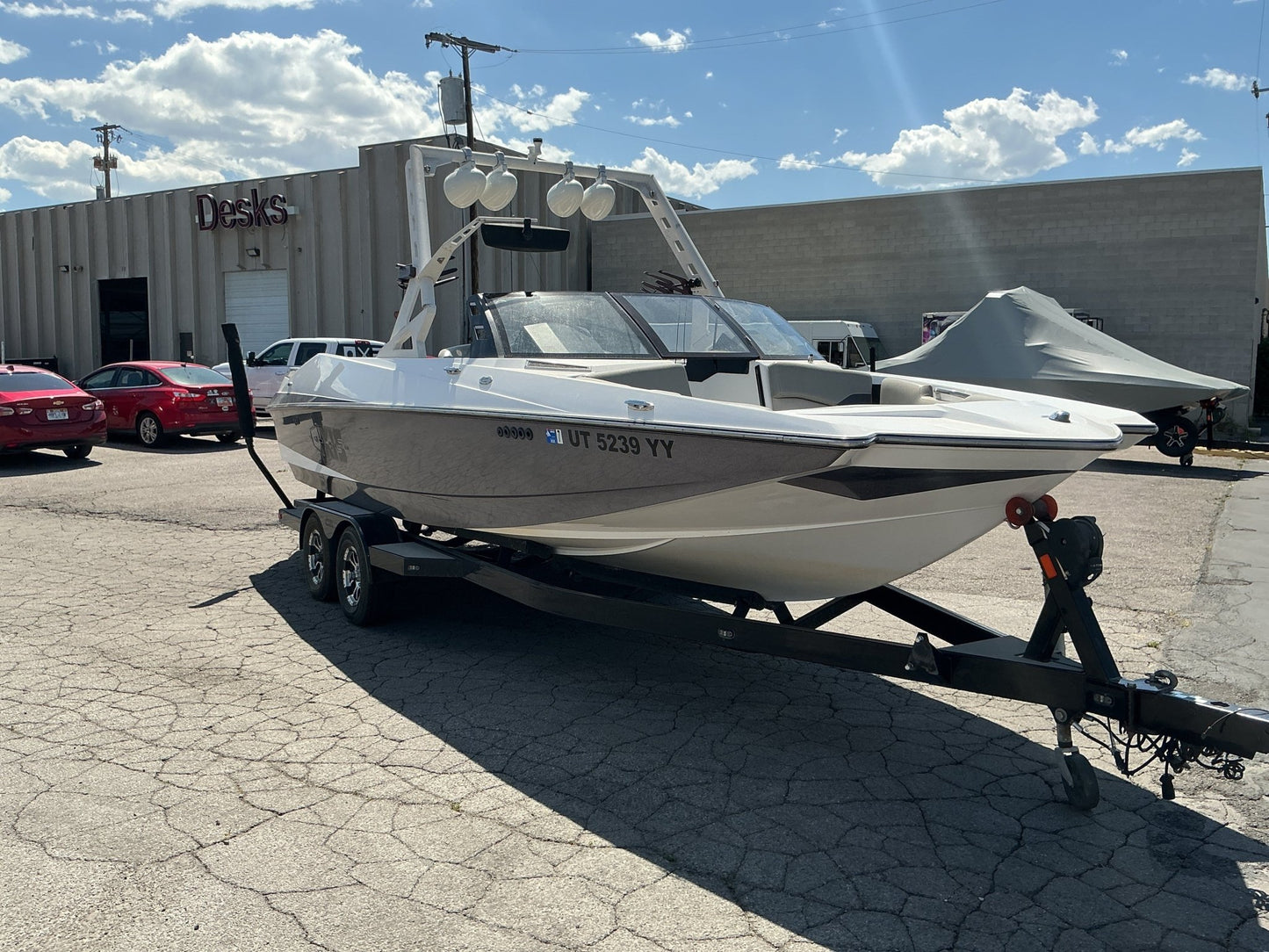 Axis A24 with AW15 Tower Cinch Cover - BoardCo