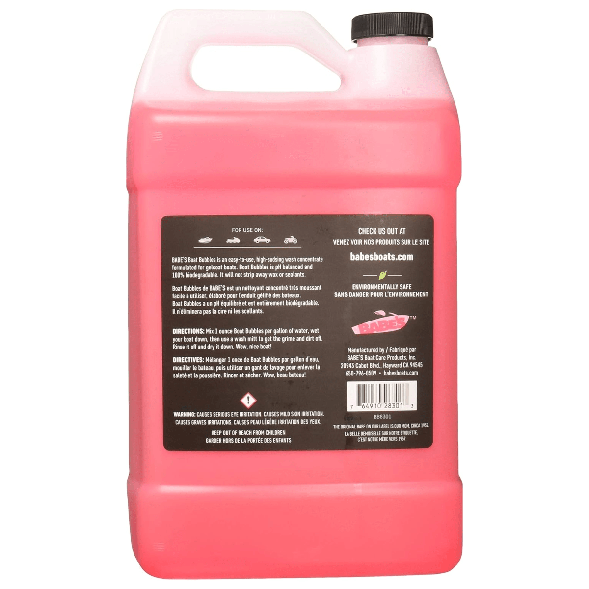 Babe's Boat Bubbles Gallon - BoardCo