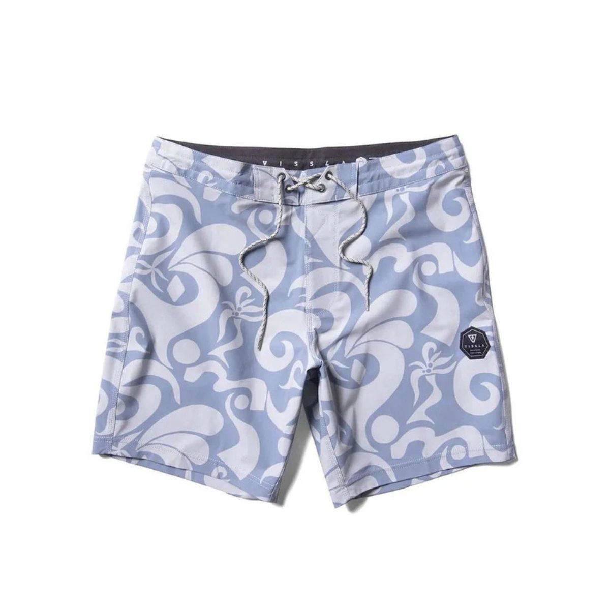 Vissla Tulum Town 17" Boys Boardshort in Royal Blue