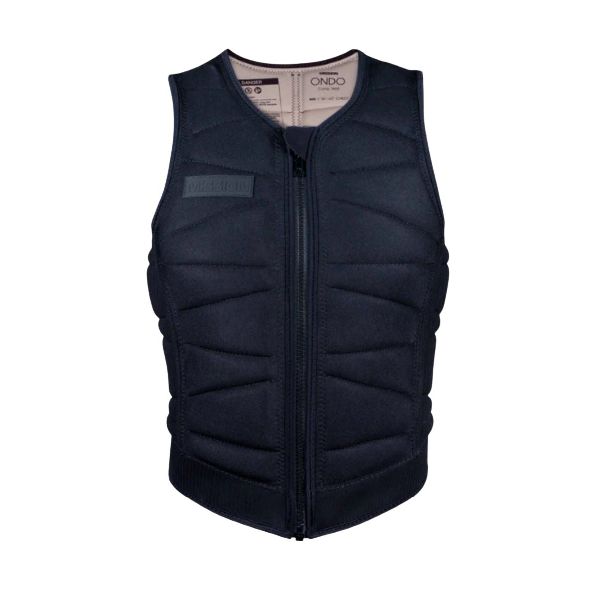 Mission Ondo Men's Comp Vest in Blacked Out
